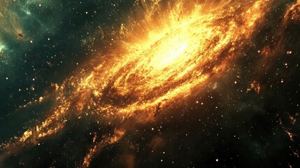 Obraz premium The Journey to the Center of the Universe 3d animation