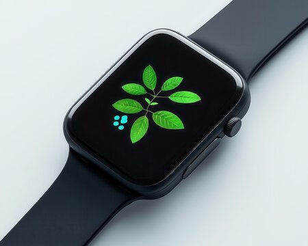 Smart wearable devices monitoring personal carbon footprints in real time