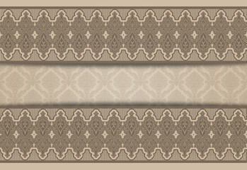 Decorative vintage background with ornamental border.