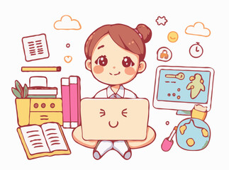 Online Learning Design Elements for E-Learning Platforms