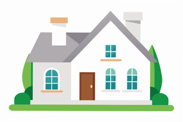 vector illustration of a house