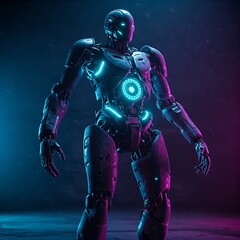 Fototapeta premium Humanoider Roboter 