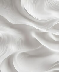 Obraz premium Soft focus image of an abstract white wavy pattern, blurred, abstract