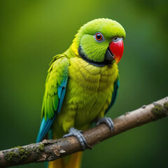 Fototapeta premium The Colorful World of Parrots Nature’s Talking Wonders (30)