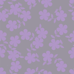 floral seamless allover design pattern