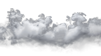 Clouds isolated on Transparent background 