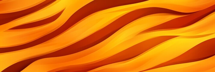 Vibrant Orange Wave Pattern Background - A bright and dynamic background featuring flowing orange waves, perfect for abstract designs or vibrant visuals.