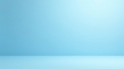 A Simple, Serene Light Blue Studio Background Ideal for Product Photography and Graphic Design Projects