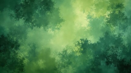 Obraz premium Soft Abstract Green Background with Texture and Depth for Design