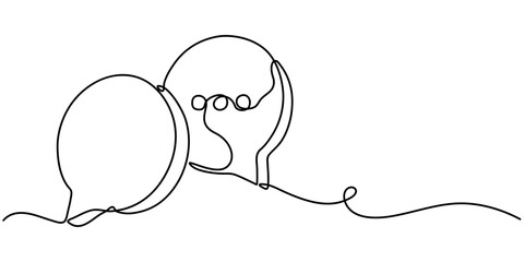 Speech Bubble Single Line Icon, Speech Bubbles Continuous Line Icon, Chat message continuous one line drawing, Speech bubble one line drawing, Speech Bubble Continuous Line Icon.