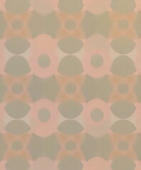 Abstract Geometric Design with Soft Pastel Gradients