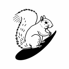 vector image of a fish