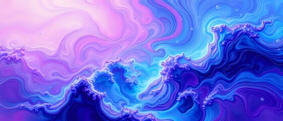 Enchanted Mountain Sky with Vivid Swirling Patterns