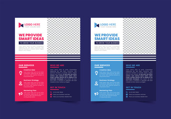 Creative Business Flyer Template | CMYK | US Letter | Print Ready | 0.125 Bleed