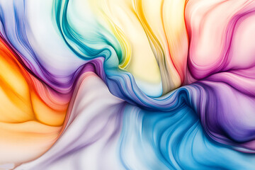 A stunning artistic composition with soft, dreamy shades and delicate color transition