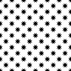 Black and white seamless abstract pattern. Background and backdrop. Grayscale ornamental design.