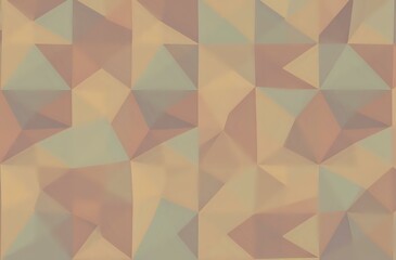 Obraz premium Vibrant Abstract Geometric Design on Peach Background