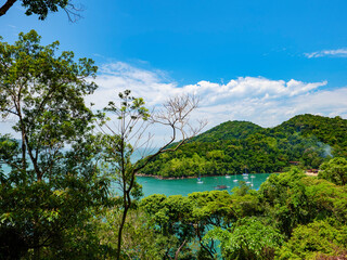 Obraz premium Praia do Flamengo - Ubatuba - São Paulo - Brasil