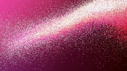 Fototapeta premium Abstract Pink Purple Glowing Dot Pattern Background