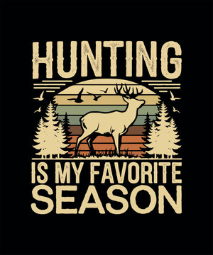 Hunting T-shirt Design