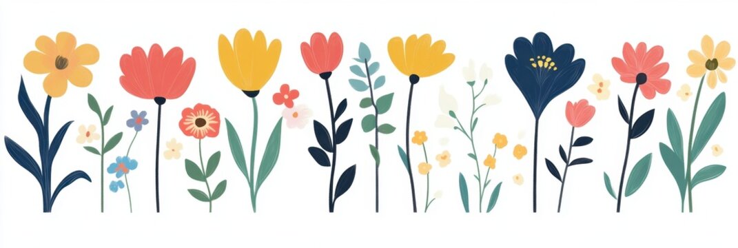 Colorful Floral Collection