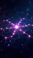 Smart contracts illustrated through conceptual graphs showcasing automated agreements in a digital network environment