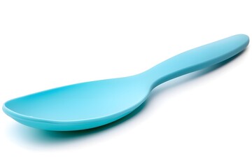 Silicone Spatula Isolated on White Background.