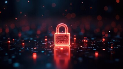 Exploring the concepts of hashing and cryptography through abstract illustrations of data encryption and protection