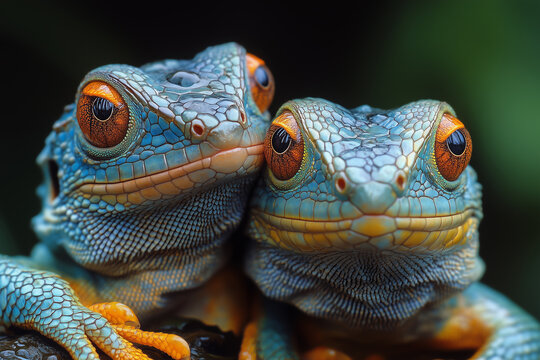 Lizards in the Jungle illustration