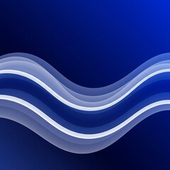 Obraz premium abstract blue wave background