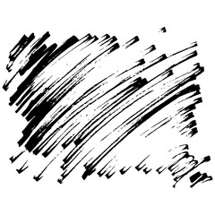 色々な手描きのモヤモヤマークセット　憂うつ　不安　鬱　ベクター