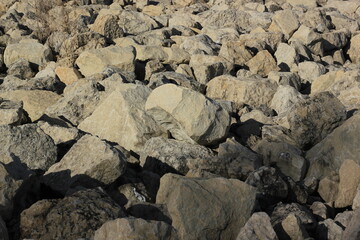 rocks in the desert