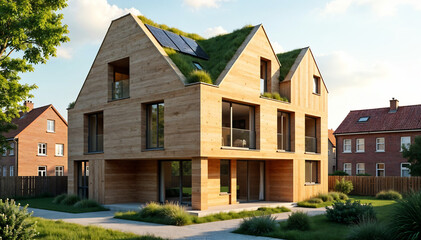 Nachhaltiges Holzhaus – Umweltfreundliches Bauen mit Holz