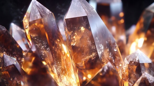 Vibrant Cavansite Cluster Surrounded by Quartz Formations in a Serene Natural Setting