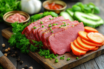 Fototapeta premium Corned Beef Tin