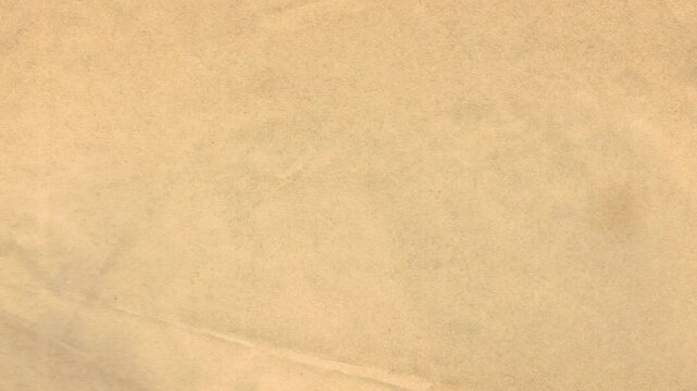 Brown paper looping animation. old paper texture overlay for video editing. Textured paper background stop motion