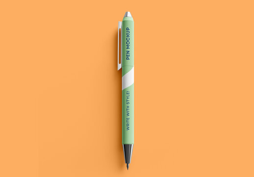 Premium Pencil & Pen Mockup &ndash; High-Quality, Realistic, and Customizable Design for Branding & Presentation