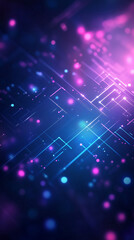 Obraz premium A mountain range with pink and blue mountains and a blue sky