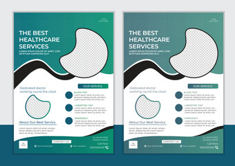 Modern & Creativ Travel Flyer template design