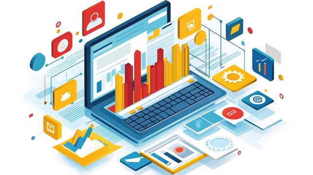 Digital branding toolkit event online infographic modern aesthetic innovative solutions for growth