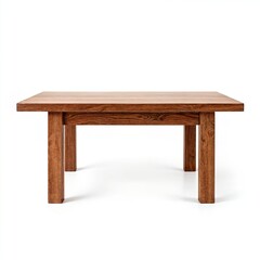 3D Table Model on Minimal White Background