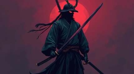 Legendary Samurai Portrait