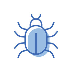 Fototapeta premium Antivirus vector icon