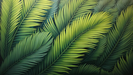 Background from tropical leaves.