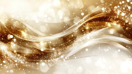 gold white  gradient wave glowing energy abstract background