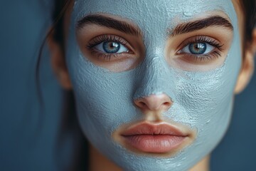 Fototapeta premium Beautiful Luxury Life. Breakfast. Happy Girl with a Cup of Coffee. Home Style Relaxation Woman Wearing Bathrobe and Towel after Shower. Spa Good Morning.Cosmetic procedure. Beauty spa and cosmetology.