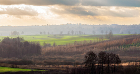 Wiosenna Panorama Warmii - Polska 