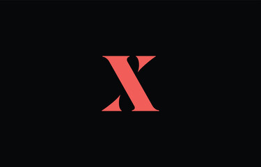 Abstract letter X logo design template. This logo design is the process of creating a visual symbol that represents a brand, company, or individual.