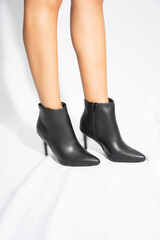 female legs in high heels