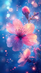 Dreamy Cherry Blossoms.